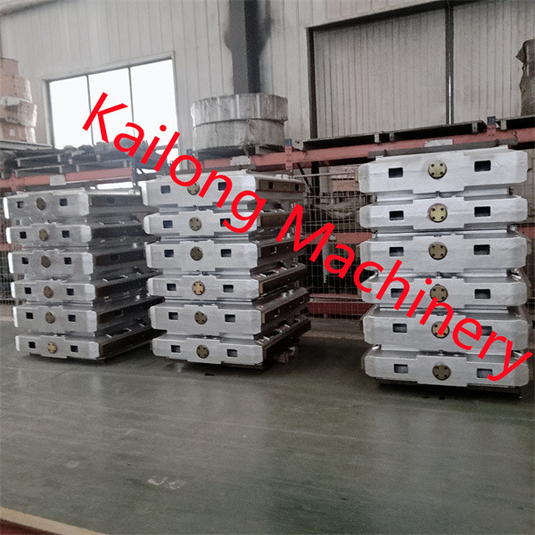 CNC ماشینکاری ماسه ریخته گری فلاسک برای خط FH شن و ماسه سبز 0