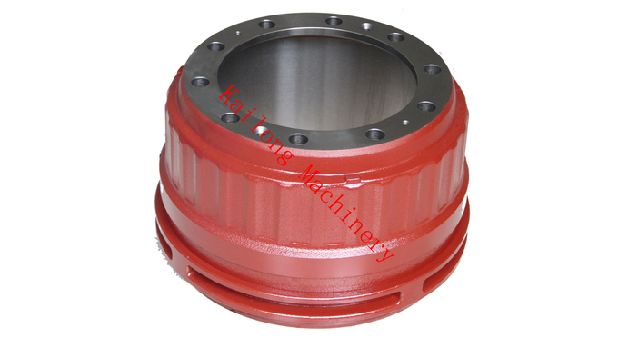 کامیون های سبک و سنگین تریلر ترمز درام سدان اتومبیل چدن TS16949 1